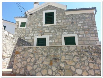 Beautiful stone house with sea view in Medici, Omis riviera