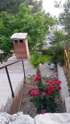Beautiful stone house with sea view in Medici, Omis riviera