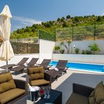 Attractive Villa with Beautiful Garden, Pool and Marvelous Sea View near Rogoznica