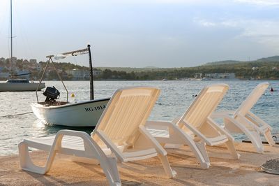 Attractive Villa with Beautiful Garden, Pool and Marvelous Sea View near Rogoznica