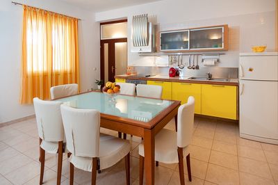 Attractive Villa with Beautiful Garden, Pool and Marvelous Sea View near Rogoznica