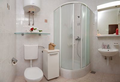 Attractive Villa with Beautiful Garden, Pool and Marvelous Sea View near Rogoznica