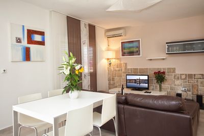 Lovely Seaview Holiday House with Outdoor Jacuzzi in Stomorska; Island Solta
