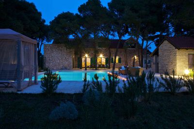 Luxury Croatian villa Sutivan; Island Brac