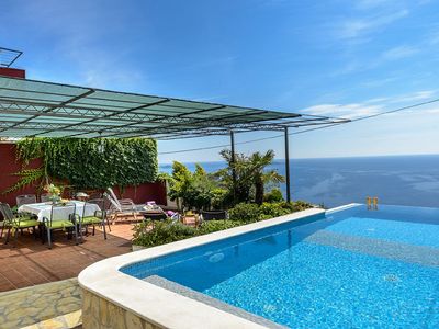 Charming Holiday House with Infinity Pool in Mlini near Dubrovnik
