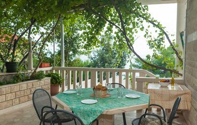 Large Seafront Holiday House with Pool and Large Outdoor Terrace; island Brac
