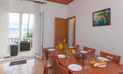 Large Seafront Holiday House with Pool and Large Outdoor Terrace; island Brac