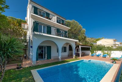 Charming Sea View Holiday Villa with Pool in Mastrinka; Ciovo
