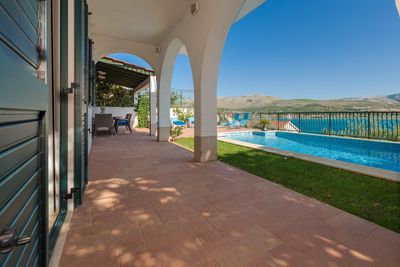Charming Sea View Holiday Villa with Pool in Mastrinka; Ciovo