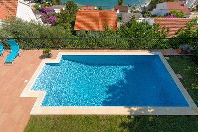 Charming Sea View Holiday Villa with Pool in Mastrinka; Ciovo