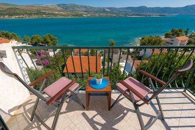 Charming Sea View Holiday Villa with Pool in Mastrinka; Ciovo