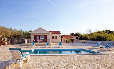 Delightful Holiday House with Pool in Mirca; Island Brac