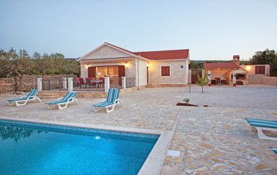 Delightful Holiday House with Pool in Mirca; Island Brac