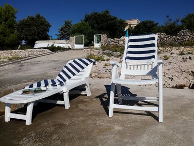 Beachfront House in Sevid; Rogoznica Riviera 