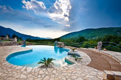 Exclusive Mansion with Large Pool, Wellness, and Entertainment Facilities