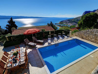 Astonishing Villa with Pool and Amazing Sea View in Omis 