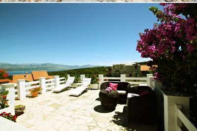 Island Brac Sea View Holiday House with Amazing Garden and Terrace