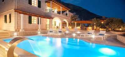 Luxury Villa with Heated Pool and Sea View Terrace Makarska