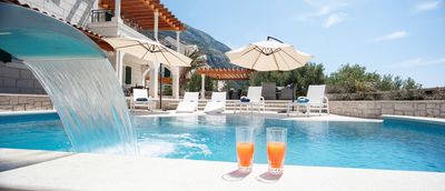 Luxury Villa with Heated Pool and Sea View Terrace Makarska