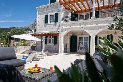 Luxury Villa with Heated Pool and Sea View Terrace Makarska