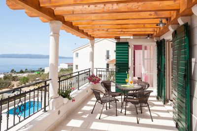 Luxury Villa with Heated Pool and Sea View Terrace Makarska