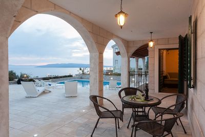 Luxury Villa with Heated Pool and Sea View Terrace Makarska