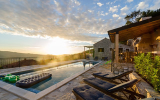 Amazing Stone Luxury Villa in Konavle 