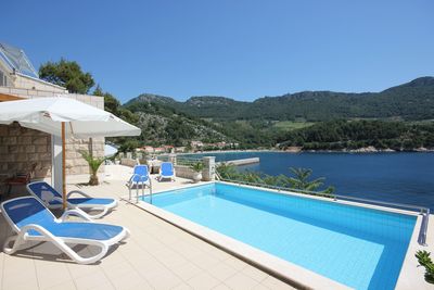Peljesac Seafront Villa with Private Pool