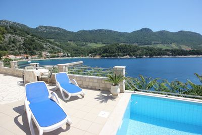 Peljesac Seafront Villa with Private Pool