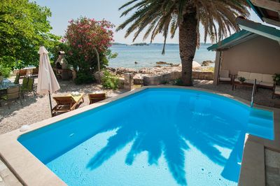 Luxury beach villa with pool in Orebic Peninsula Peljesac