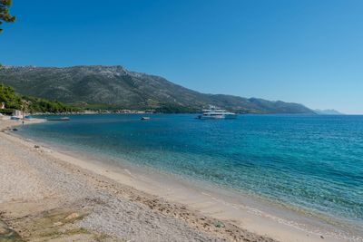 Luxury beach villa with pool in Orebic Peninsula Peljesac