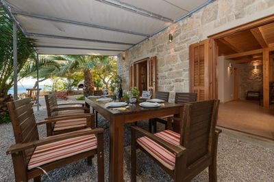 Luxury beach villa with pool in Orebic Peninsula Peljesac