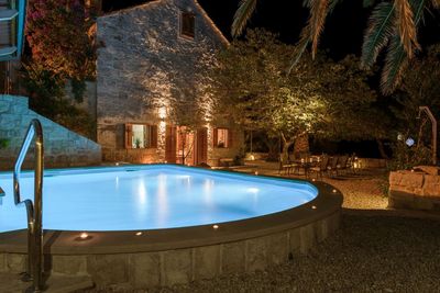 Luxury beach villa with pool in Orebic Peninsula Peljesac