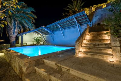 Luxury beach villa with pool in Orebic Peninsula Peljesac