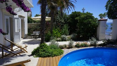 Beachfront Villa with Pool for 9 People in Orebic