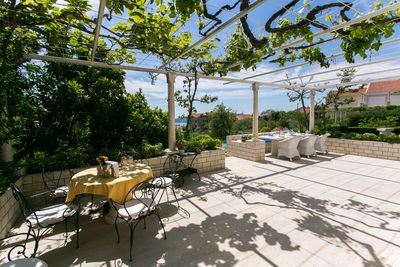 Lovely Holiday House with Private Pool and Sea View in Orasac