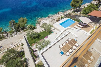 Luxury Villa with Pool and Private Beach in Bilo, Primosten