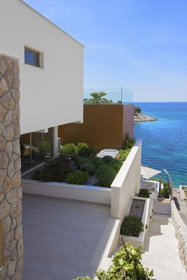 Luxury Villa with Pool and Private Beach in Bilo, Primosten