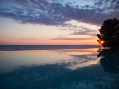Luxury Villa with Pool and Private Beach in Bilo, Primosten