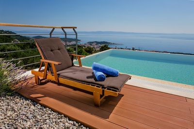 Fabulous Luxury Villa with Heated Infinity Pool and Sea View over Makarska
