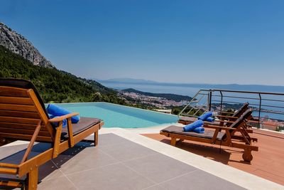 Fabulous Luxury Villa with Heated Infinity Pool and Sea View over Makarska