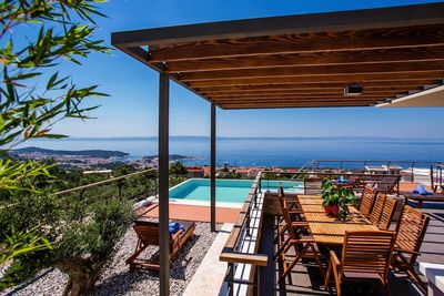 Fabulous Luxury Villa with Heated Infinity Pool and Sea View over Makarska