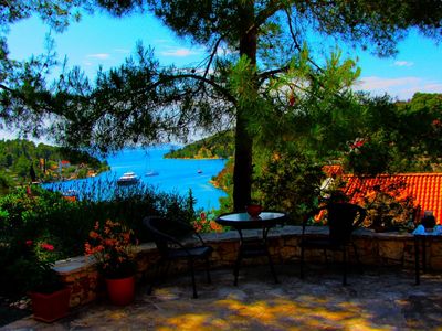 Charming 2 Bedroom Seafront House with Pool Island Brac