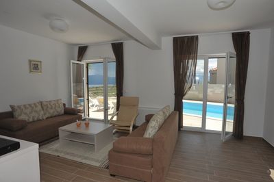 Modern Stone Villa  With Pool; island Brac Hinterland