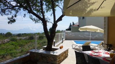 Modern Stone Villa  With Pool; island Brac Hinterland