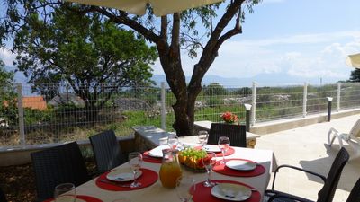 Modern Stone Villa  With Pool; island Brac Hinterland