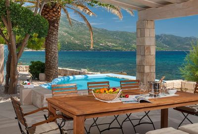 Luxury Villa with Private Beach Pool and Large Yard in Orebic