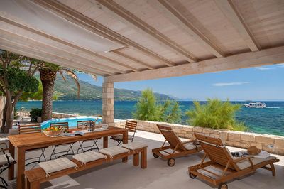 Luxury Villa with Private Beach Pool and Large Yard in Orebic