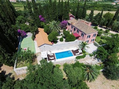 Luxury Estate With Tennis Court, Pool in Mlini, Dubrovnik Riviera