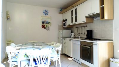Charming House in Front of Beautiful Pebble Beach in the Heart of Trogir Riviera